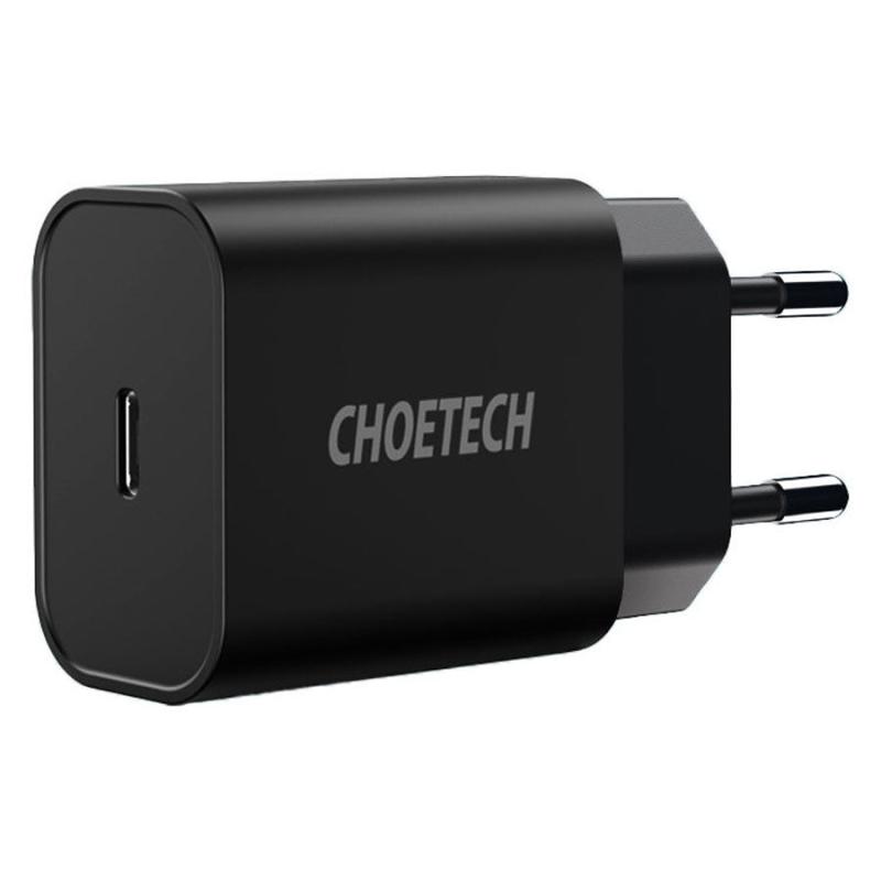 Choetech 20w Usb Vægoplader, Sort - Choetec Opladere  - 6971824979787
