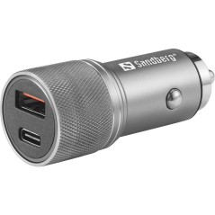 Sandberg Car Charger 1xqc3 1xusbc 48w - Sandberg Opladere  - 5705730441509