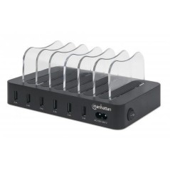Manhattan Charging Station Usb - Manhattan Opladere  - 766623102254