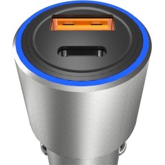 Dudao R4pq Car Charger 5watt 1xusb 1xusb - Dudao Opladere  - 6970379616857