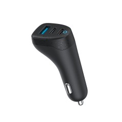 Estuff Infinite Tripple Car Charger - Estuff Opladere  - 5715063167366