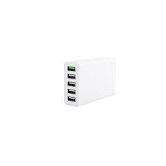 Hvid Coreparts Multi Port Usb Charger White - Coreparts Opladere  - 4040849445651