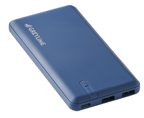 Greylime Ocean 000 Mah Powerbank Deep Blue - Greylime Opladere  - 5713661008043