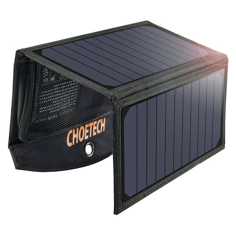 Sort Choetec Port 19w Solcellepanel - Choetec Opladere  - 6971824970470