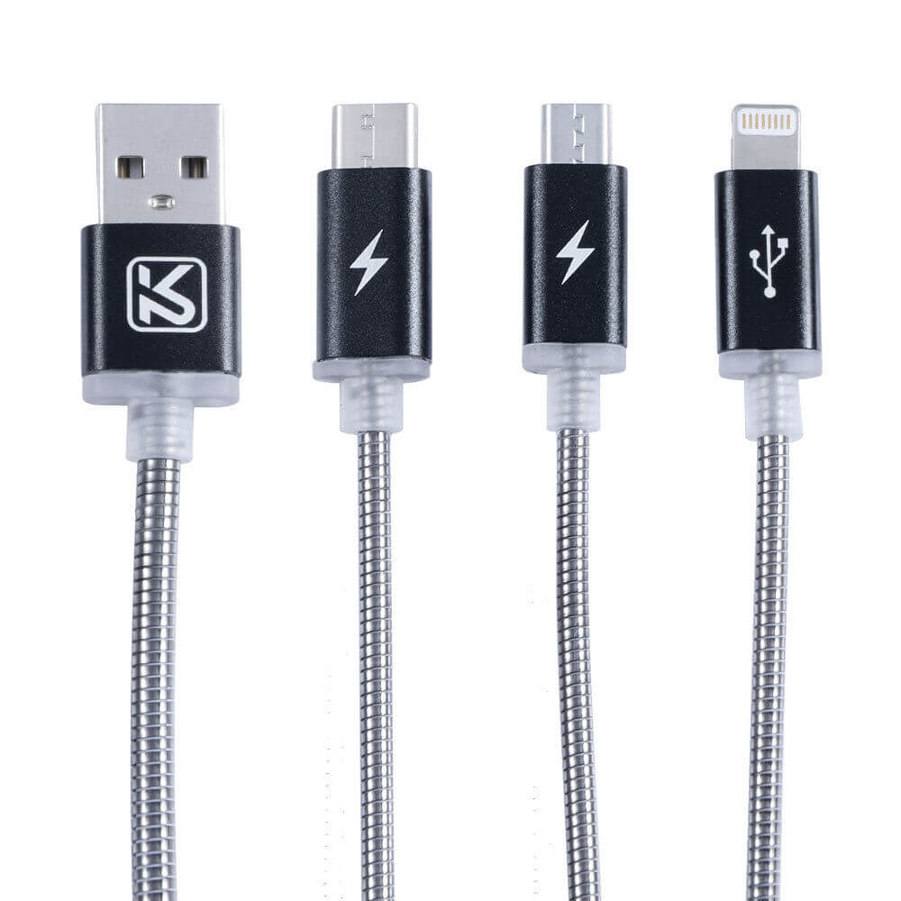 Smart Oplader Type Lightning & Micro Usb Ihero - Ihero Opladere