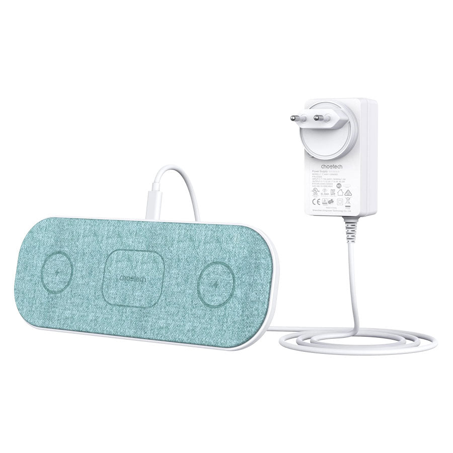 Grøn Choetech Trådløs Oplader - Choetec Opladere  - 6971824979121
