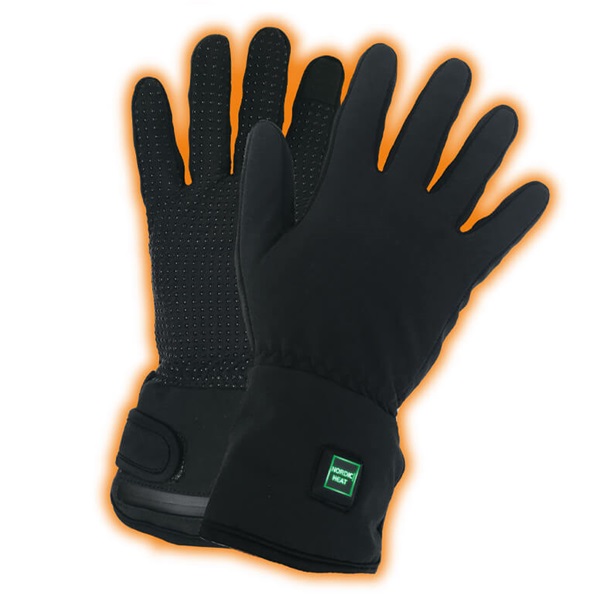 Tynde Handsker Med Varme Inkl Batteri Oplader - Nordic Heat Opladere
