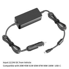 Coreparts Usb Car Charger - Coreparts Opladere  - 5706998965202